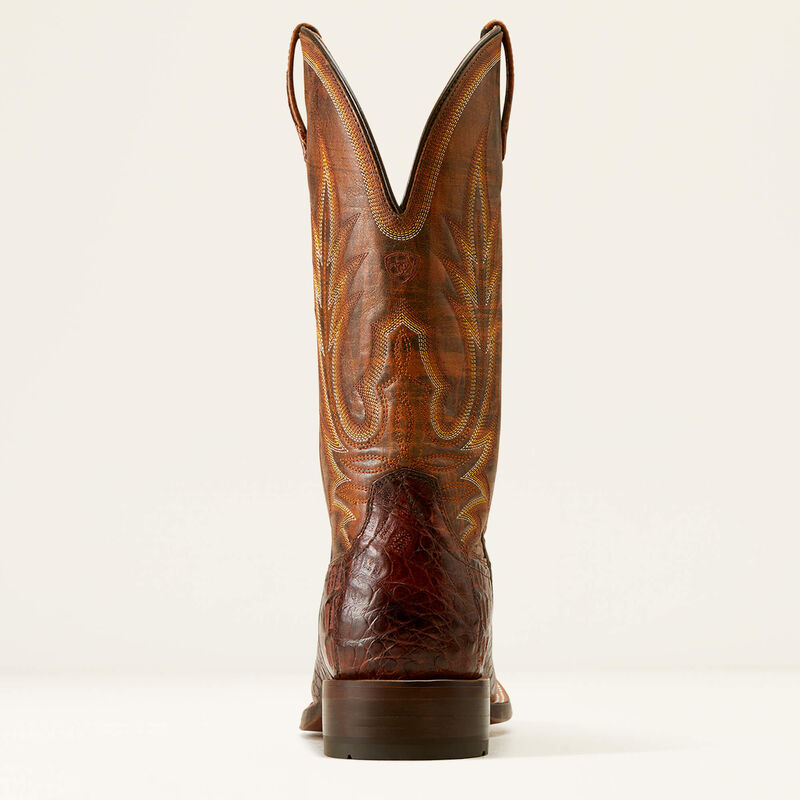 Ariat Gunslinger Cowboy Boot in Dark Amber/Hotfire Rust #10042477