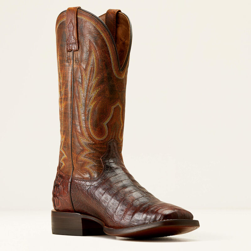 Ariat Gunslinger Cowboy Boot in Dark Amber/Hotfire Rust #10042477