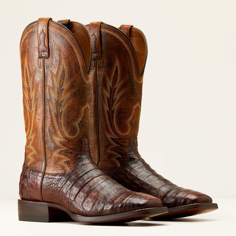 Ariat Gunslinger Cowboy Boot in Dark Amber/Hotfire Rust #10042477