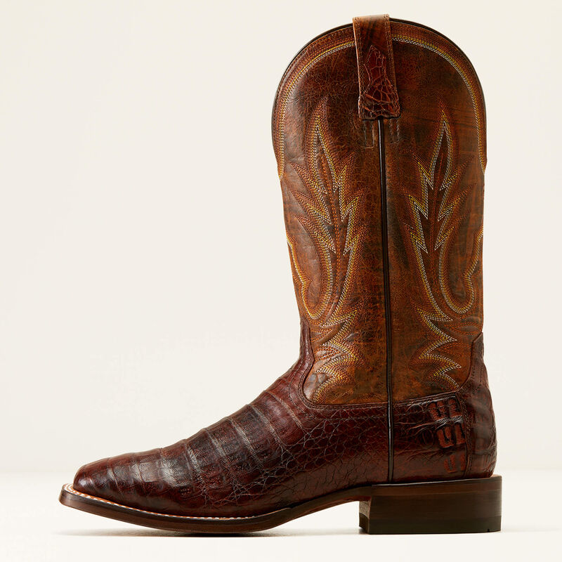 Ariat Gunslinger Cowboy Boot in Dark Amber/Hotfire Rust #10042477