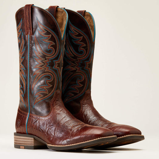 ARIAT MEN’S RICOCHET WESTERN BOOTS | Gingersnap/Marble Brown