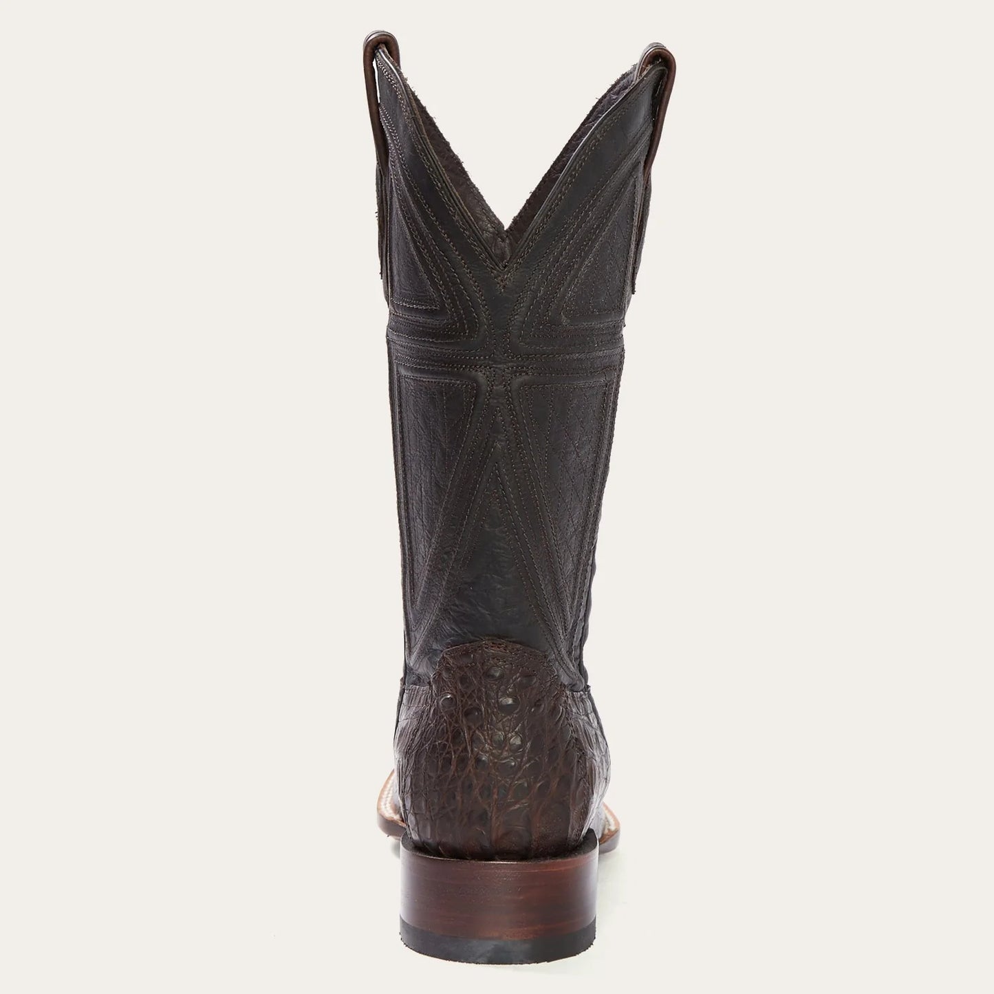 STETSON MENS KAYCEE EXOTIC CAIMAN JBS BOOTS | Brown