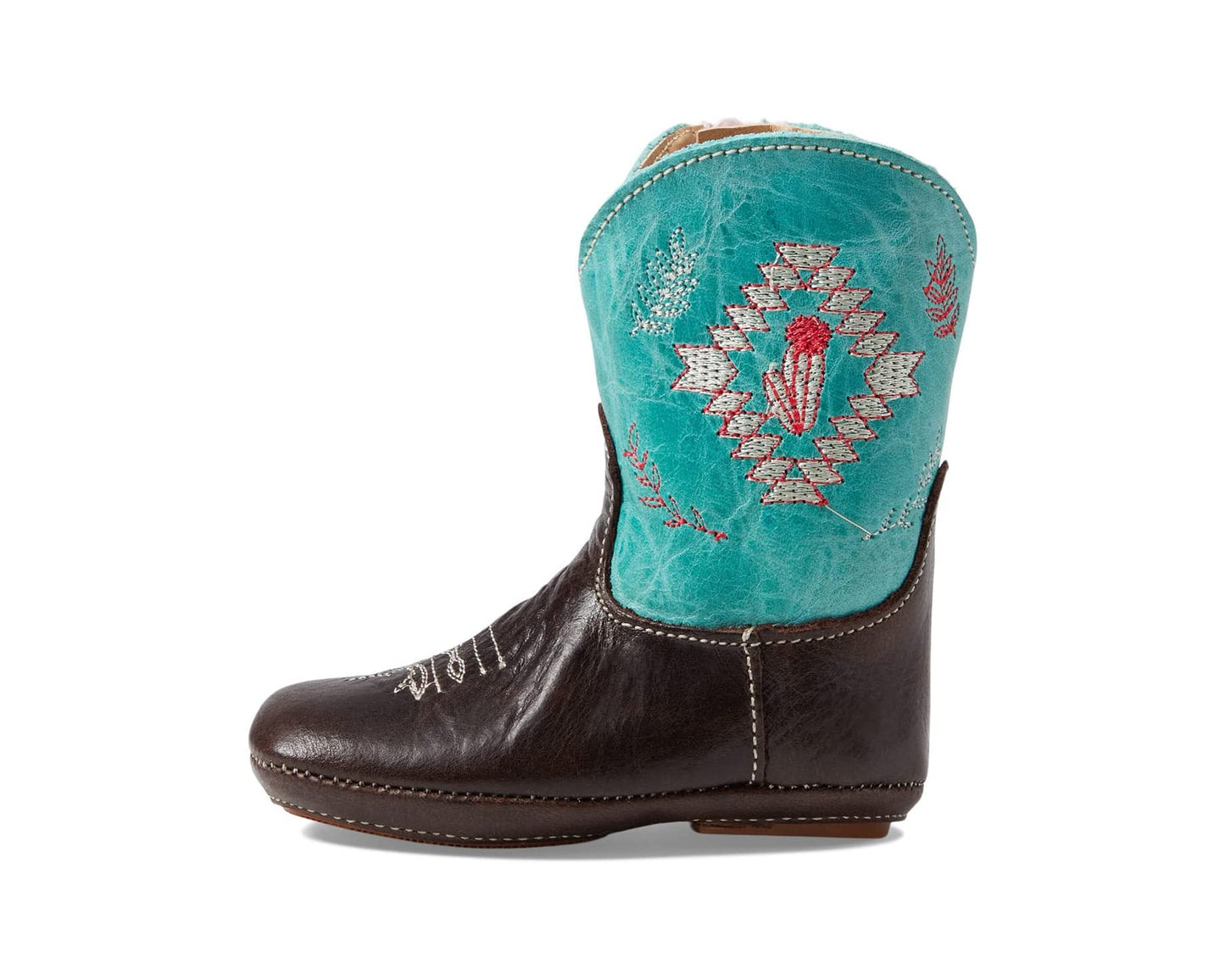 INFANT COWBABIES CACTUS AZTEC BOOTS