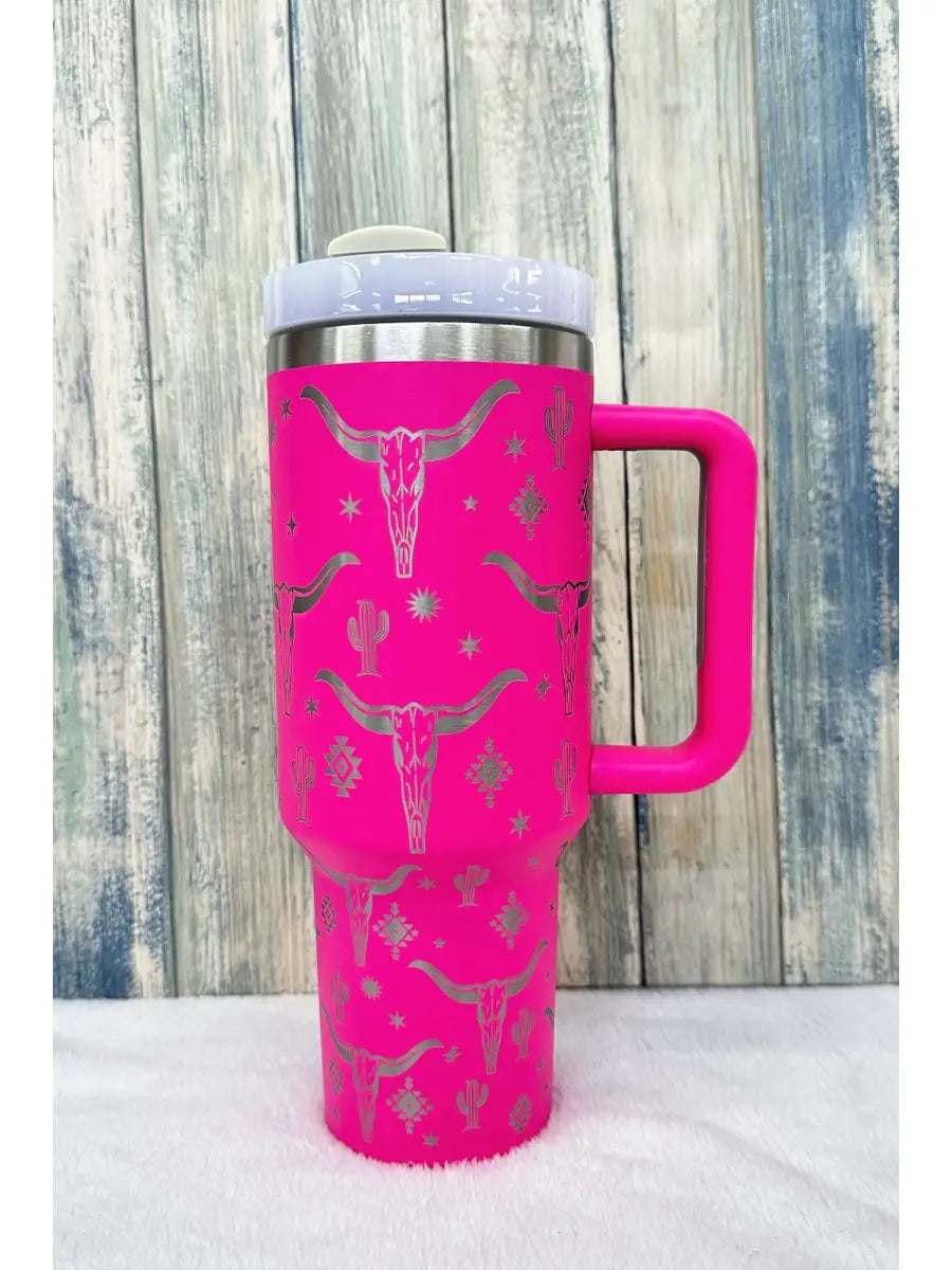 Longhorn Stainless Steel Tumblers Cup 40oz (4 Colors)