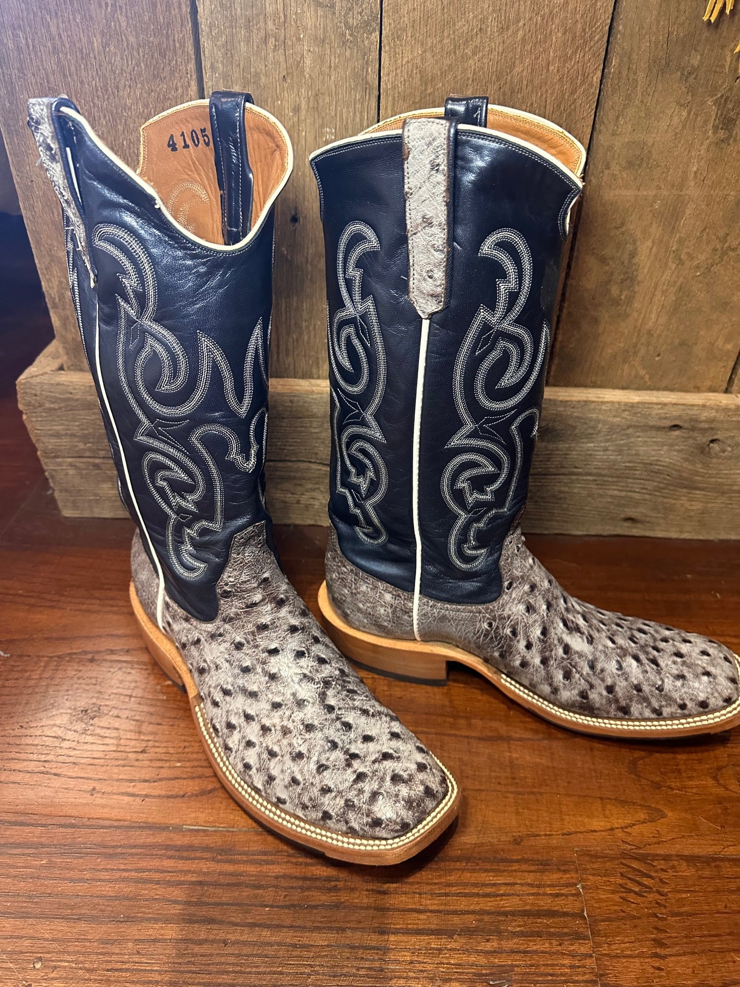 RIOS MEN'S OST. NICOTINE RIO KIDSKIN REGAL LUSTER WESTERN BOOTS