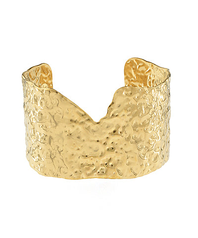 Hammered Metal Cuff