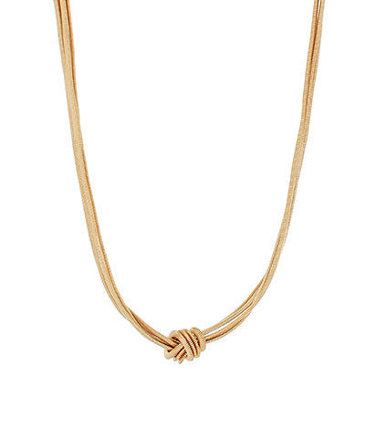Knotted Layered Chain