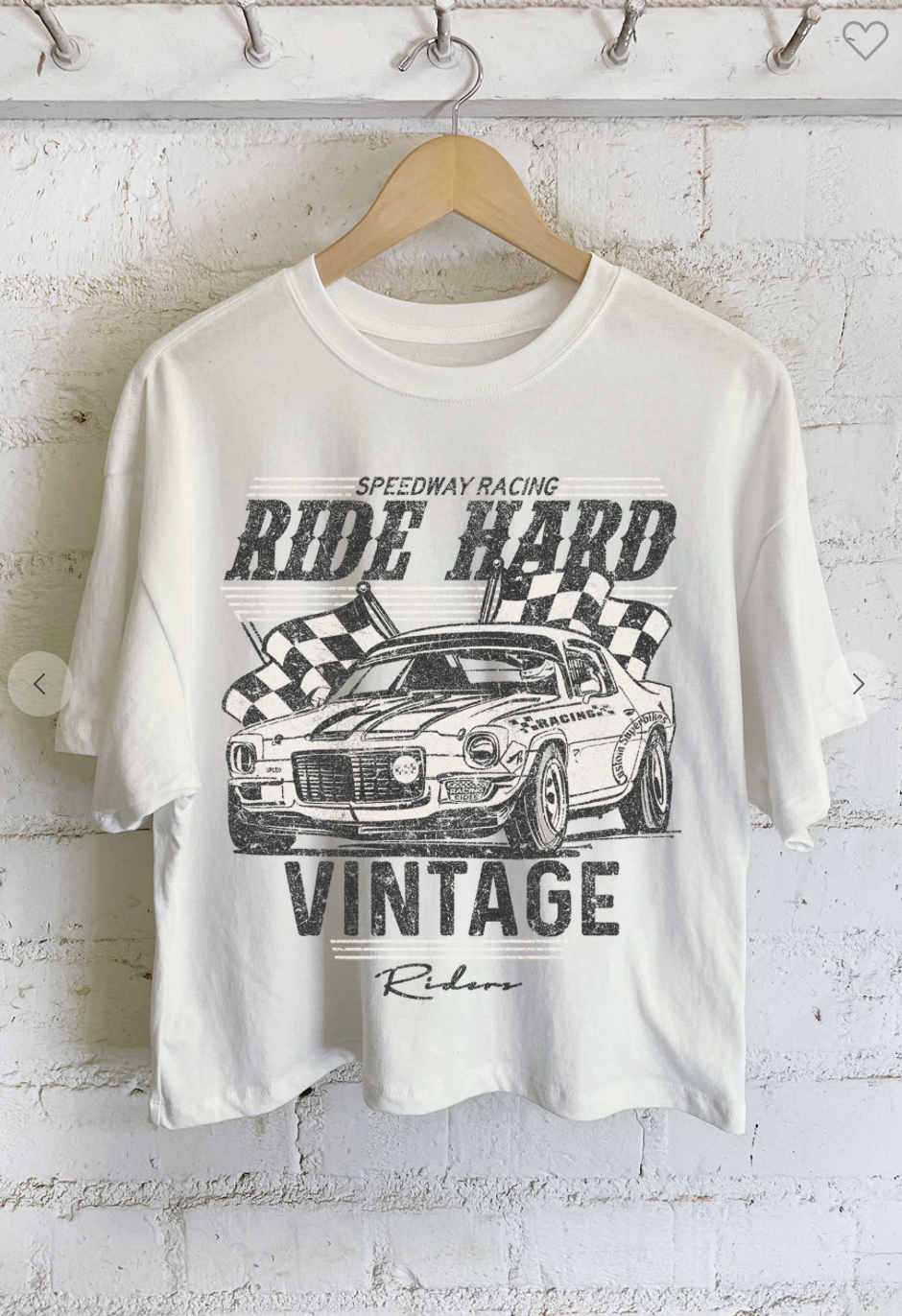 Ride Hard Vintage Tee