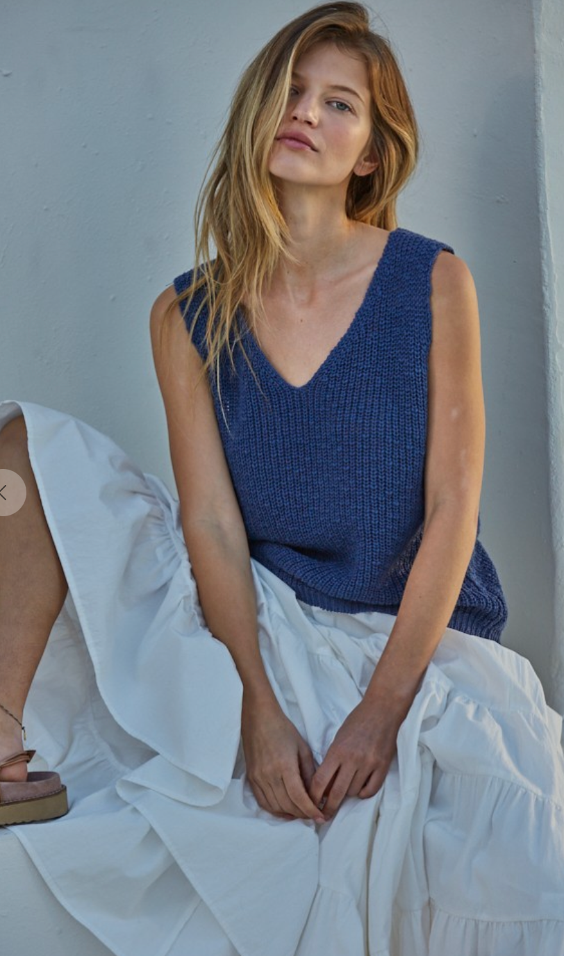 Les's Sweater Vest Top