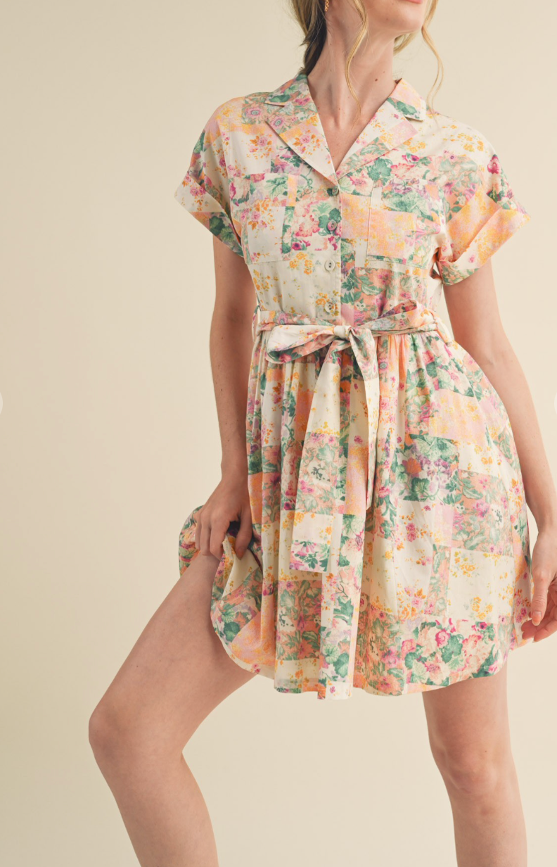 Petal Press Mini Dress