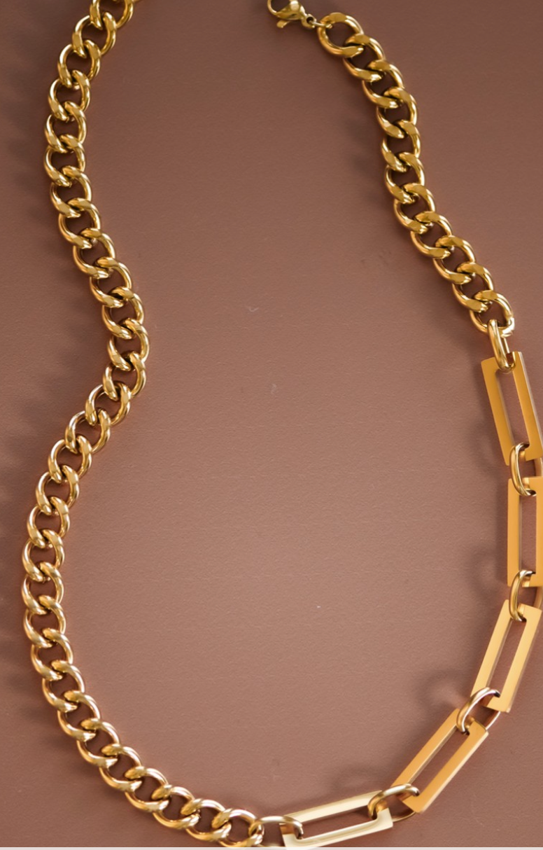 Golden Wren Necklace