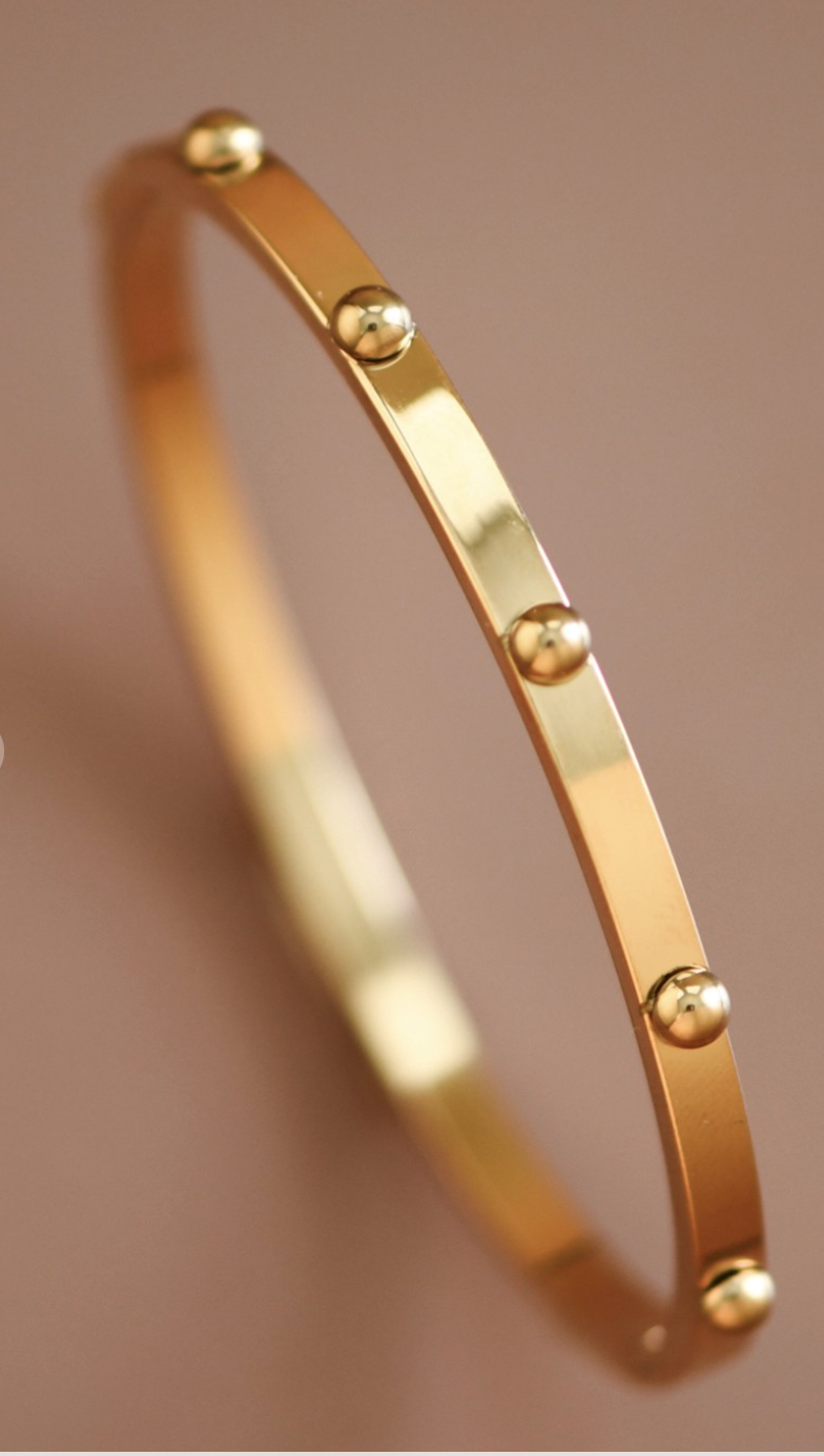 Raised Love Bangle