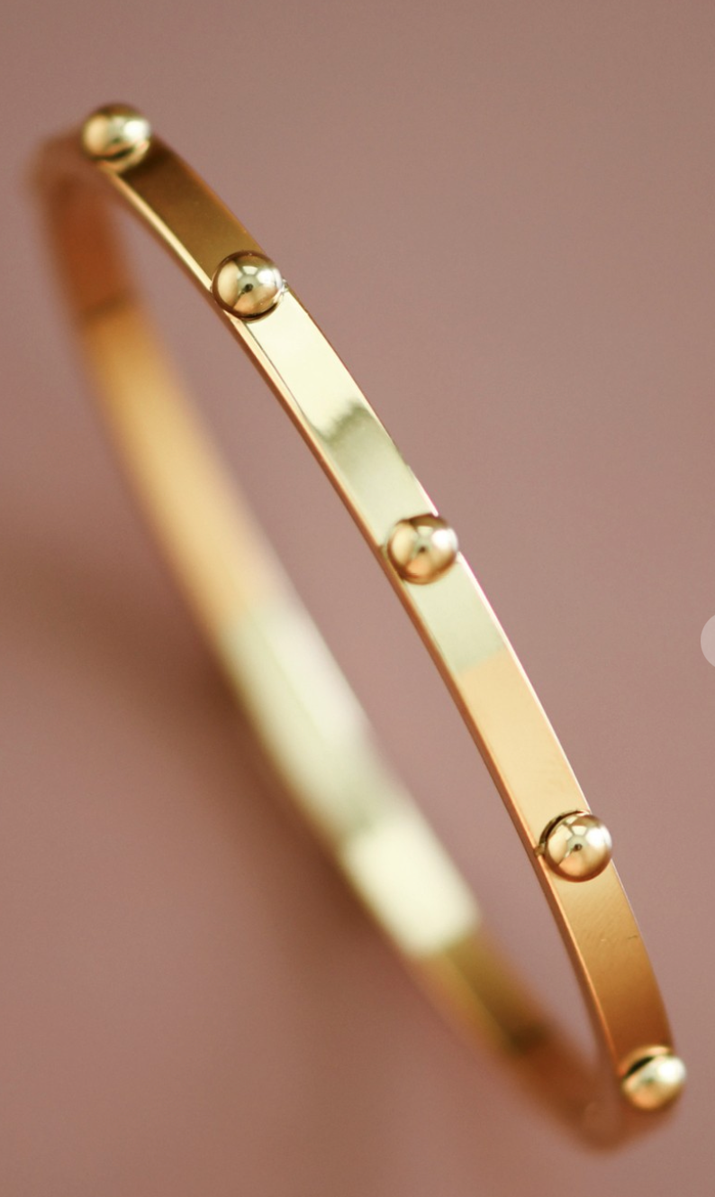Raised Love Bangle