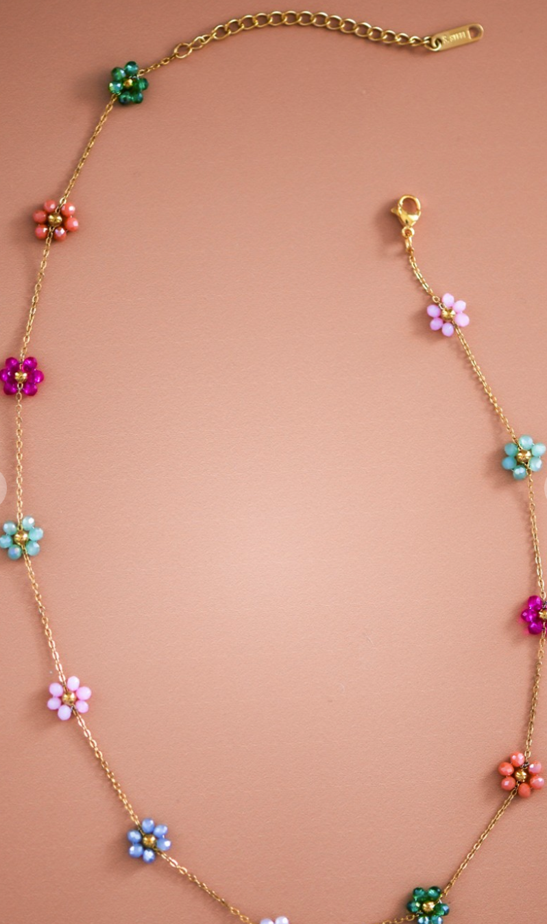 Summers Flowers Necklace