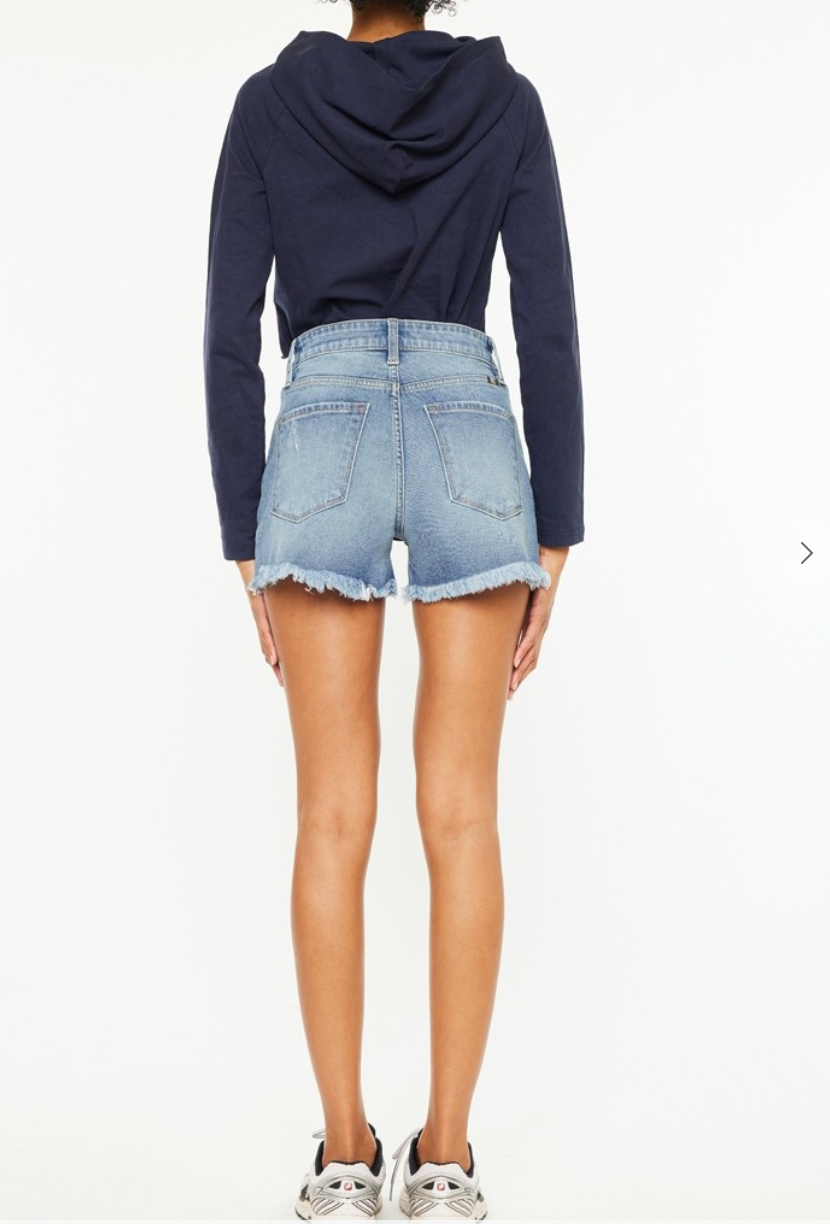 High Rise Mom Shorts