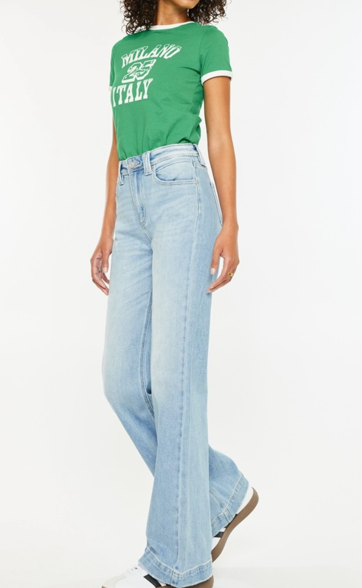 High Rise Flare Jeans
