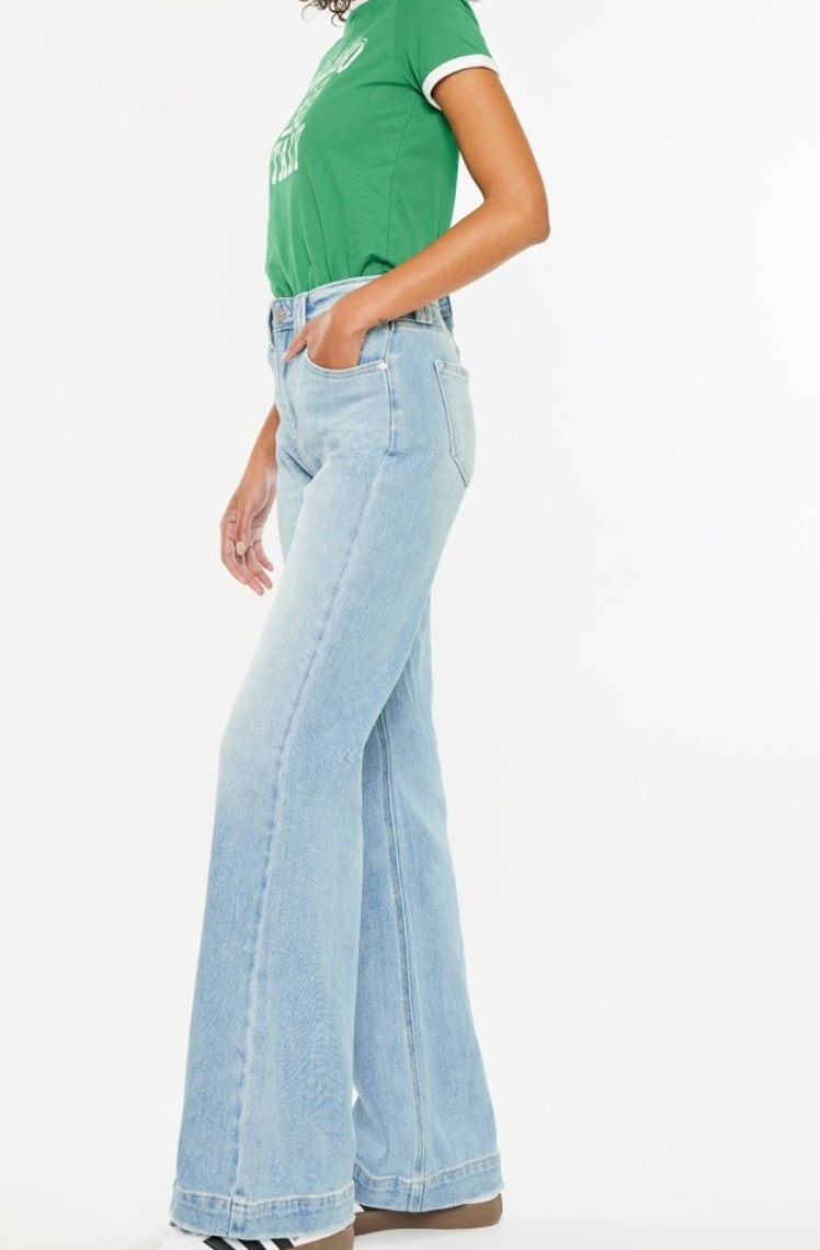 High Rise Flare Jeans