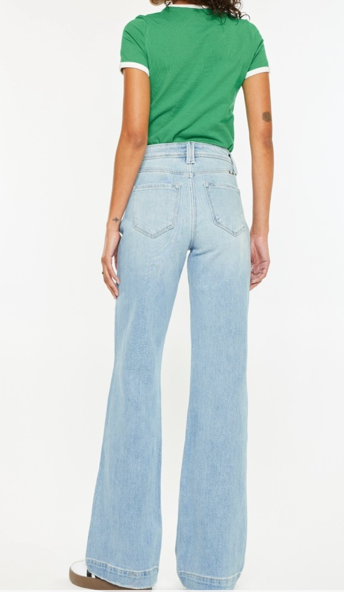 High Rise Flare Jeans