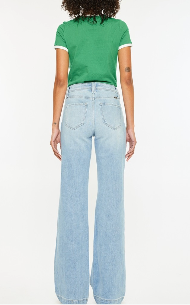 High Rise Flare Jeans