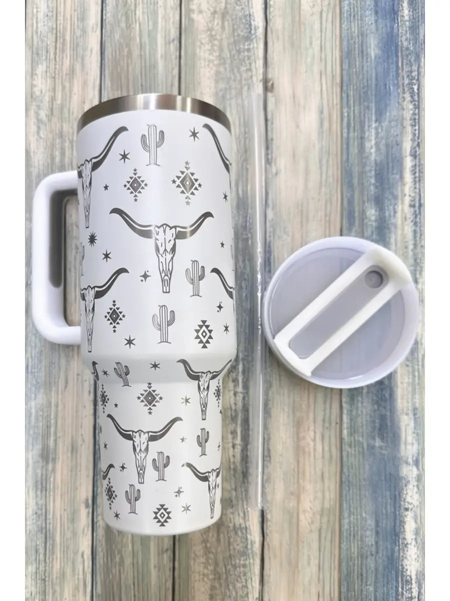 Longhorn Stainless Steel Tumblers Cup 40oz (4 Colors)