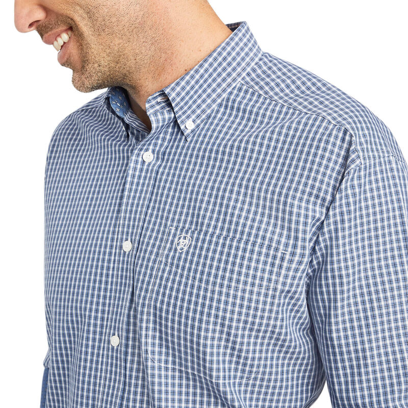 TRUE NAVY WRINKLE FREE ELLISON CLASSIC FIT SHIRT