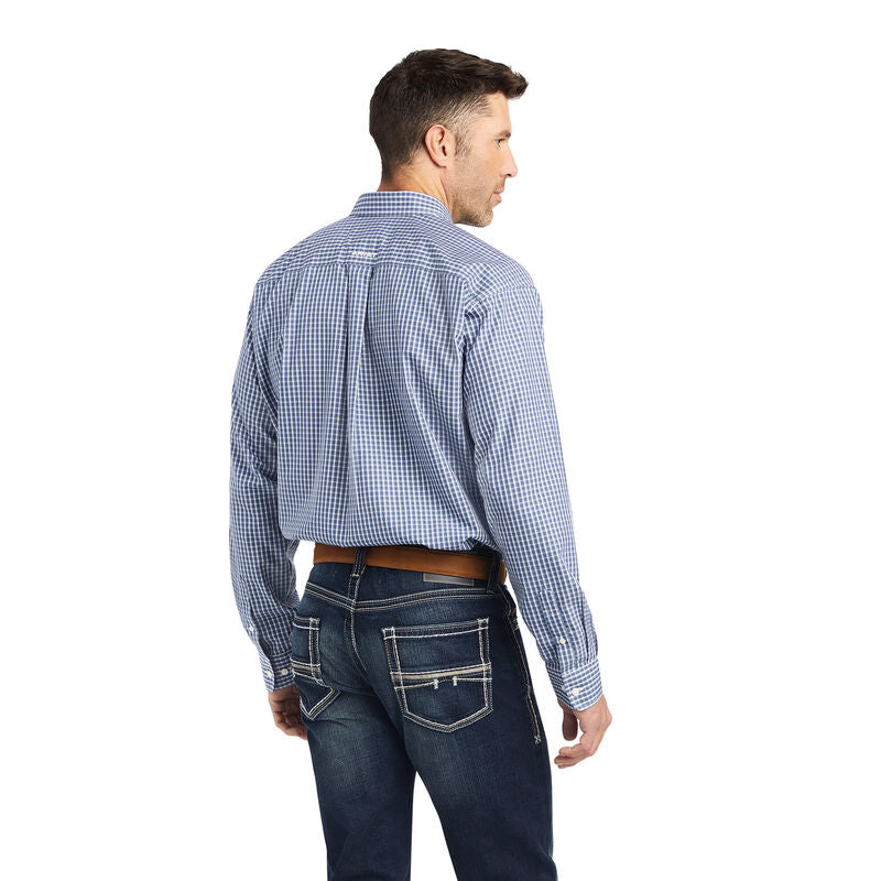 TRUE NAVY WRINKLE FREE ELLISON CLASSIC FIT SHIRT