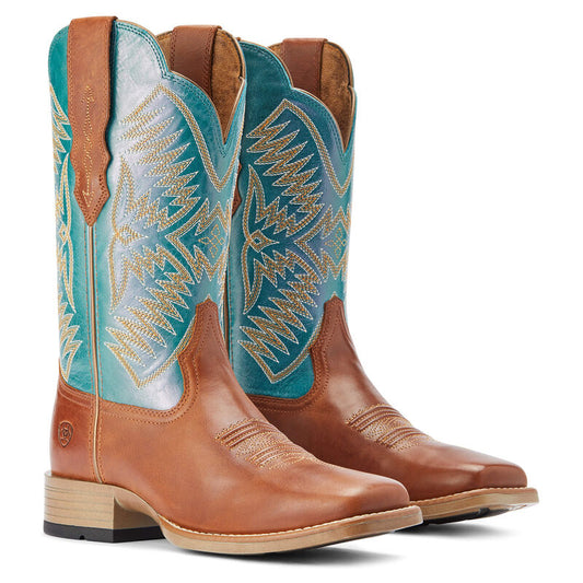 ARIAT WOMEN’S WESTERN BOOTS Odessa StretchFiT / Turquoise