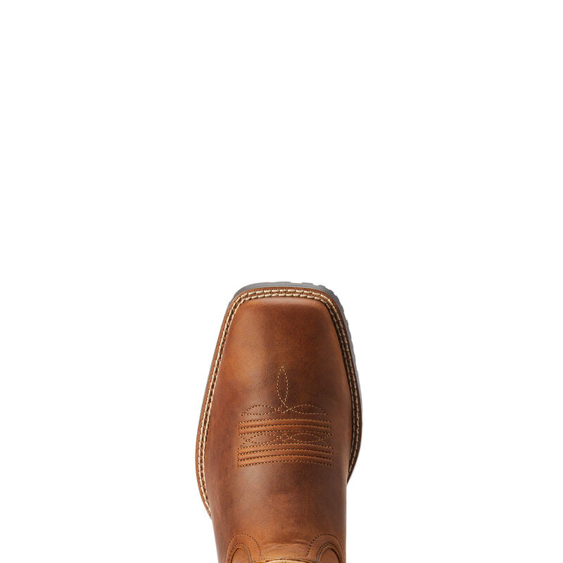 ARIAT MEN’S HYBRID RANCHWORK WESTERN BOOTS | THATCH BROWN