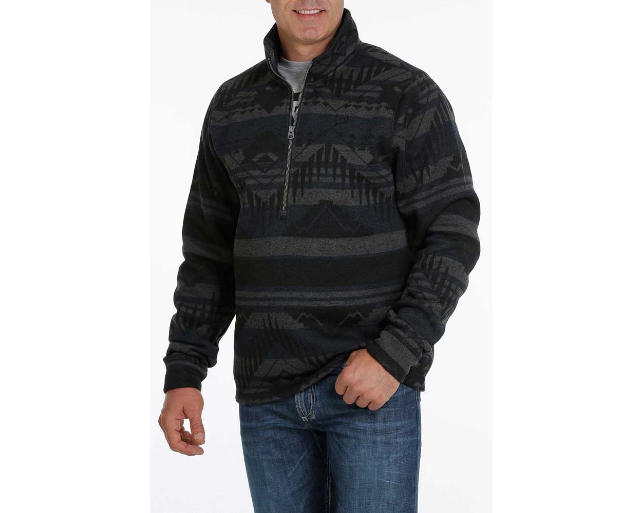 MEN'S 1/2 ZIP SWEATER