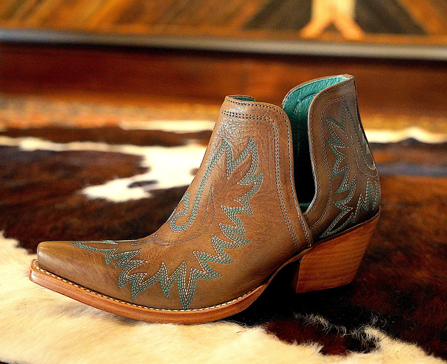 Ariat Boots Womens Dixon Western Boot - Ash Brown