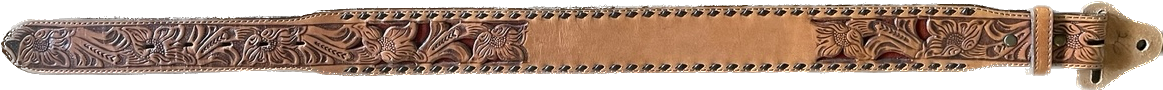 KIDS CIRCLE Y LEATHER BELT