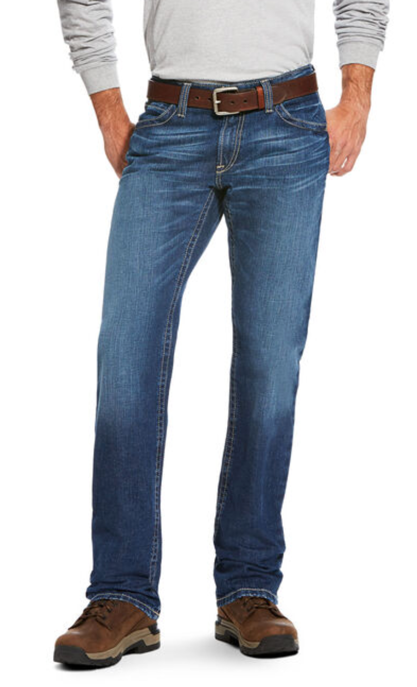 FR M4 Low Rise DuraStretch Stitched Incline Boot Cut Jean