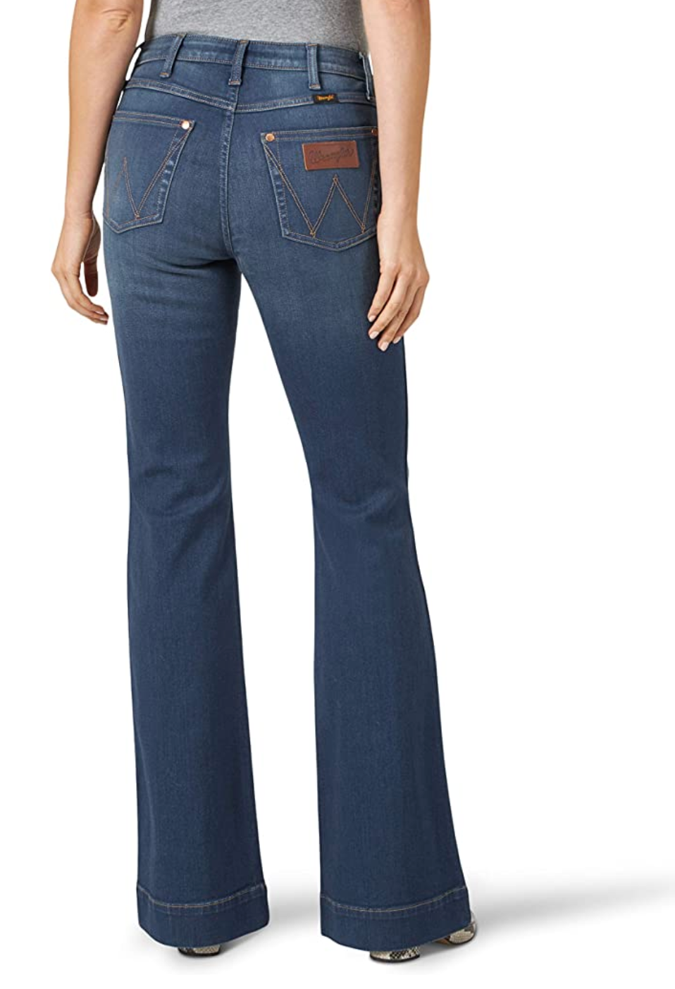 WOMEN'S DIANE WASH RETRO HIGH RISE TROUSER