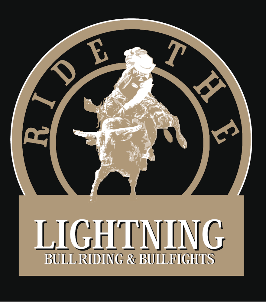 Absaroka Ride the Lighting Bull Rider Circle T-Shirt - Youth