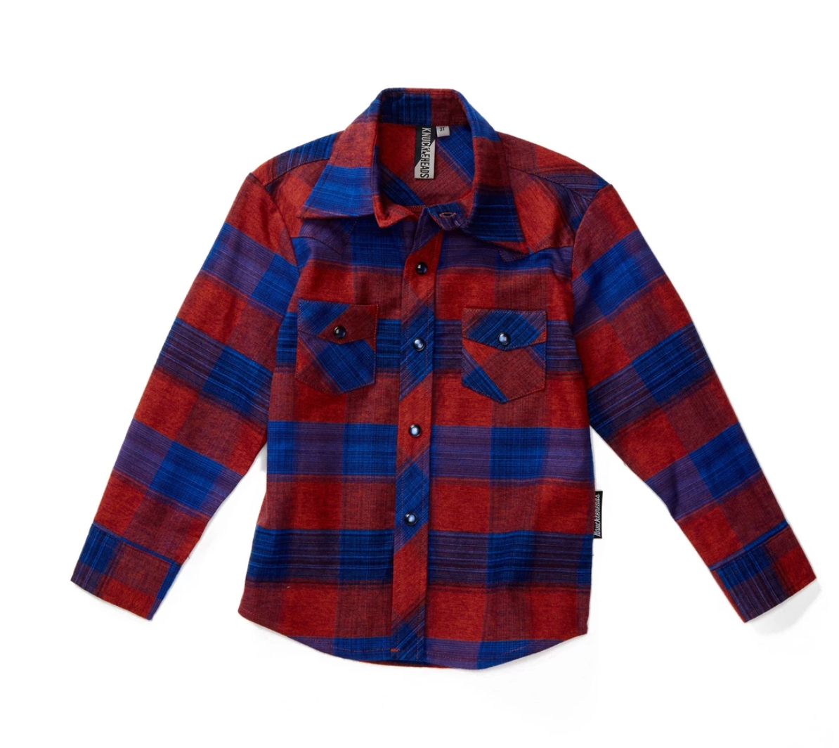 BOY'S PETE PLAID LONG SLEEVE SHIRT