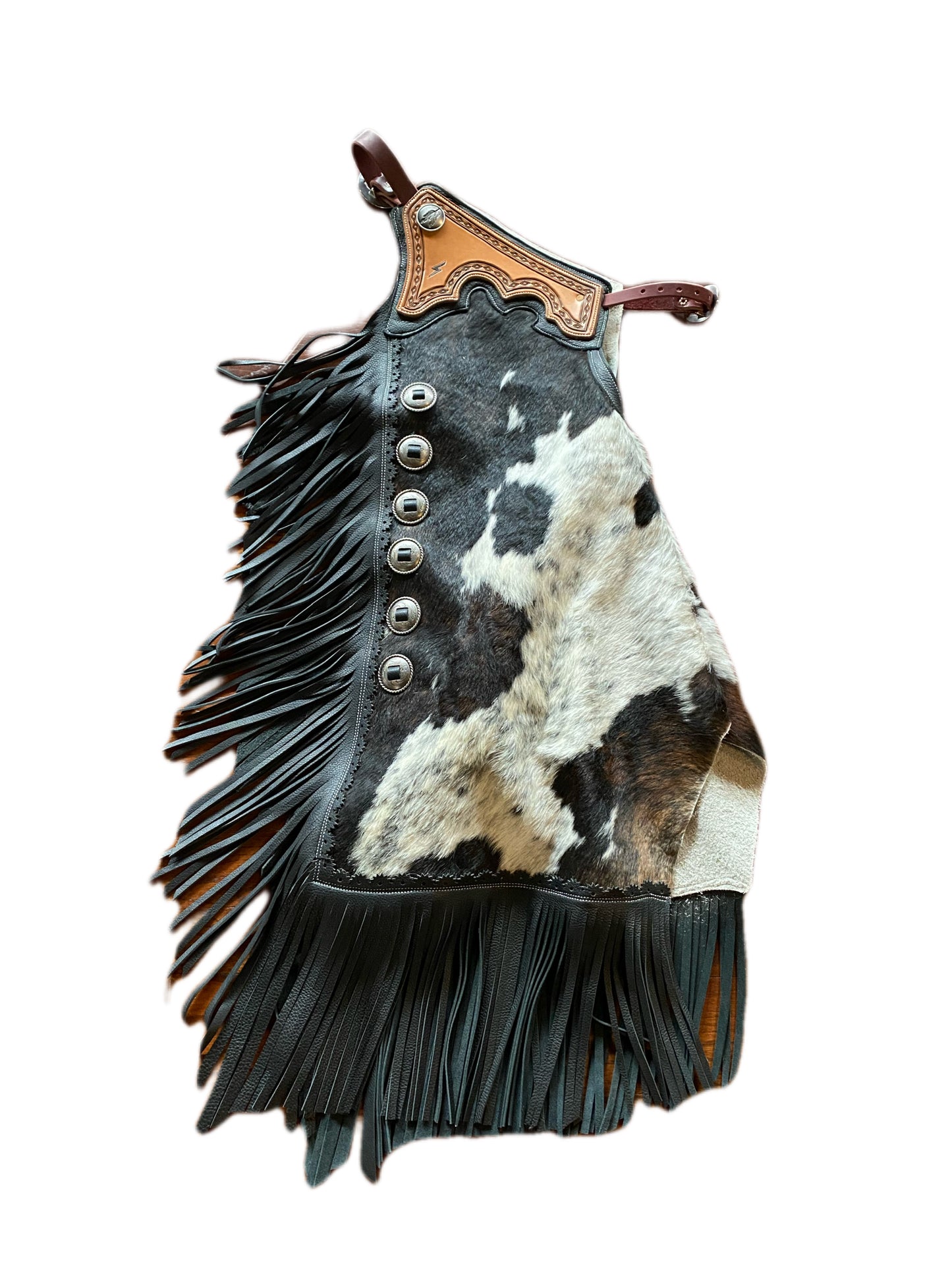 Hair/on Cowhide Chinks