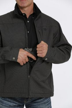 MEN'S CONCEALED CARRY BONDED JACKET - BROWN