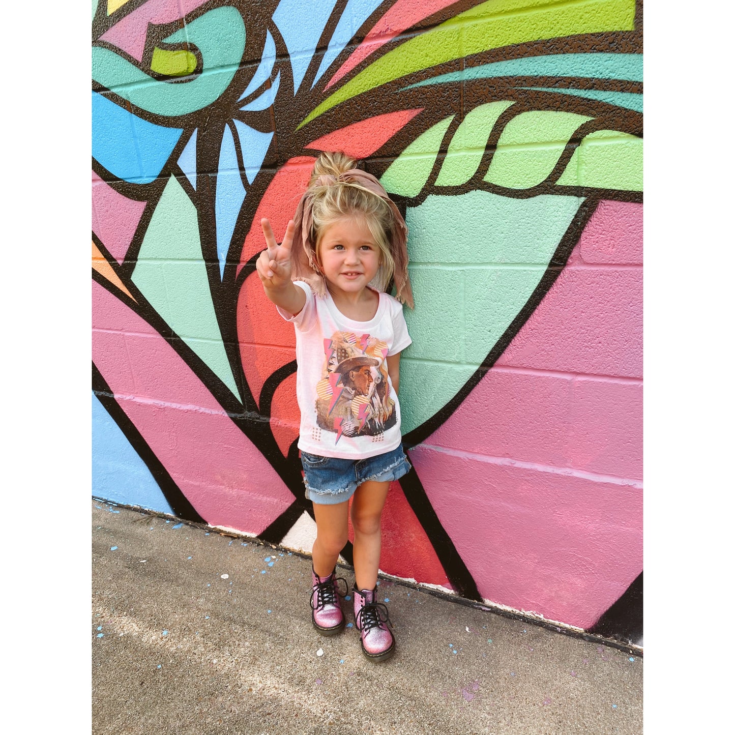 Lightening Cowboy Tee