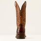 Ariat Gunslinger Cowboy Boot in Dark Amber/Hotfire Rust #10042477