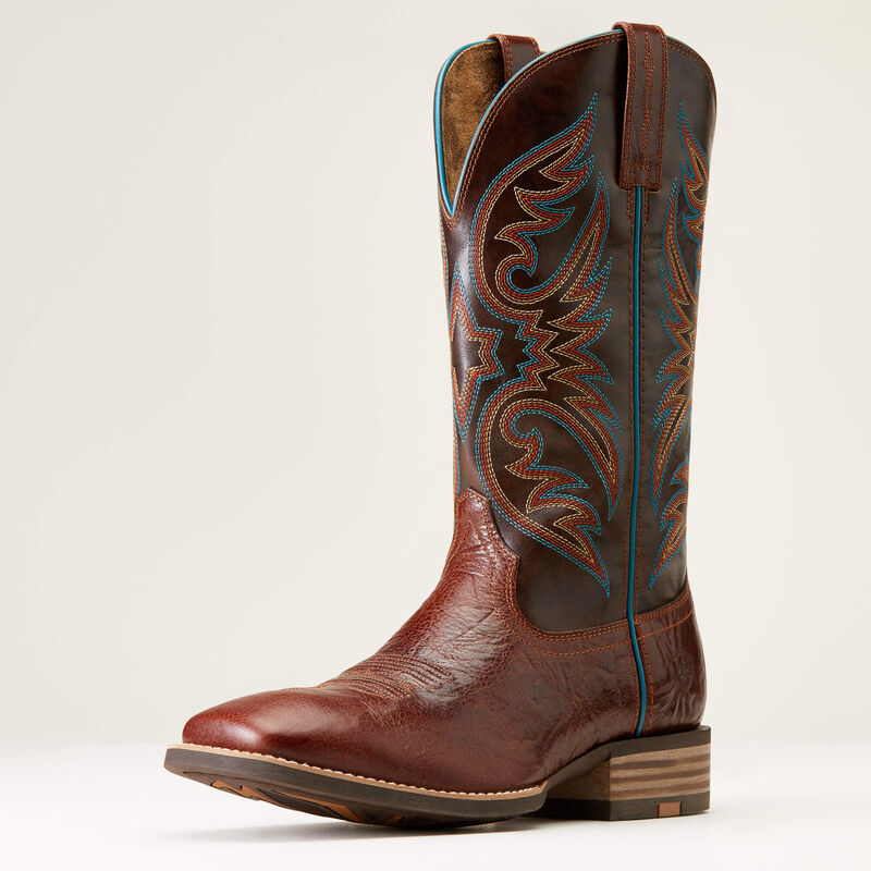 ARIAT MEN’S RICOCHET WESTERN BOOTS | Gingersnap/Marble Brown