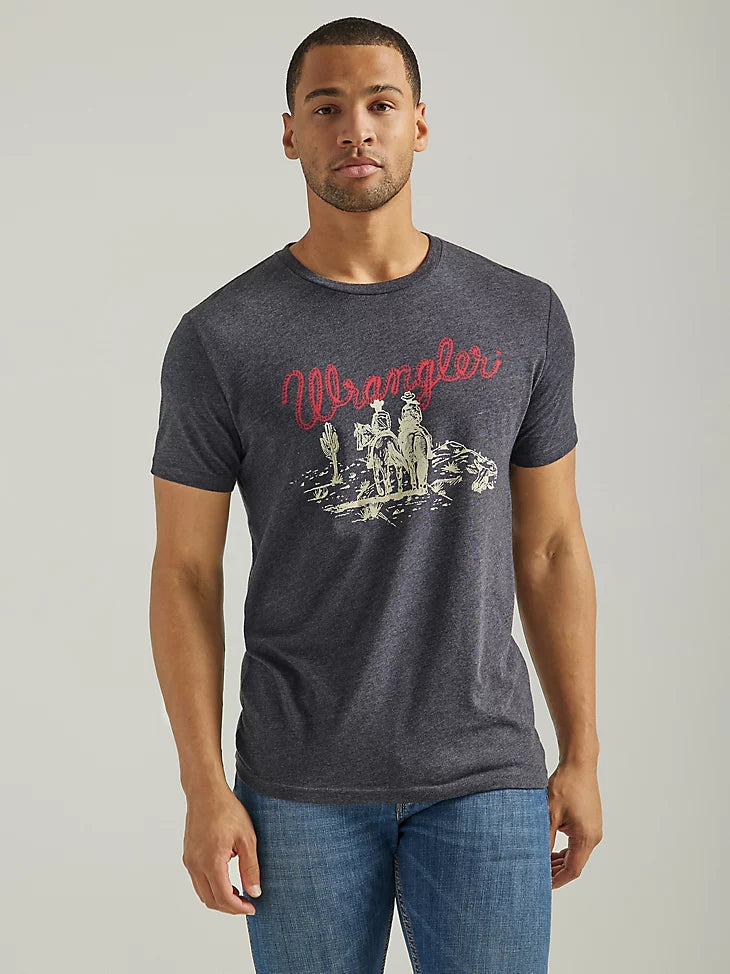 Wrangler Vignette Logo Graphic T-Shirt  - 112339557