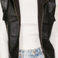Farrah Faux Leather Zip Vest