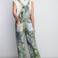 DOLLY (MIXED FLORAL PRINT WASHED COTTON TWILL OVERALLS)