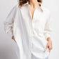 CLASSIC WHITE LONG SLEEVE BUTTON DOWN TOP