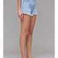 Light Wash Classic 3" Frayed Shorts
