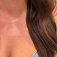 CALL IT OUT  BAR NECKLACE