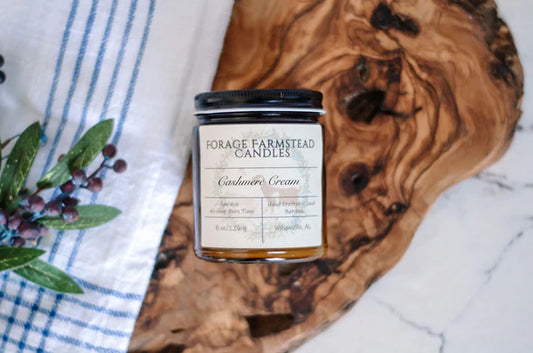 CASHMERE CREAM SOY CANDLE