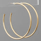 14K Gold Dipped Hoops (2 colors)