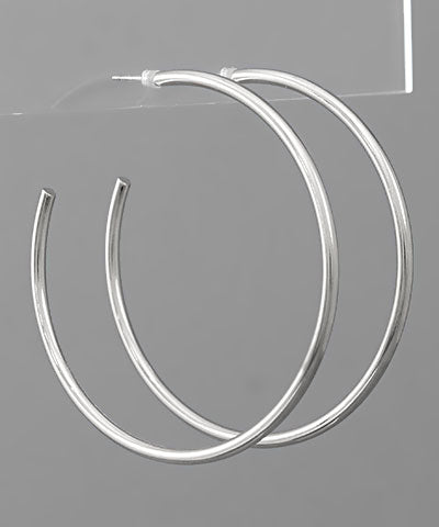 14K Gold Dipped Hoops (2 colors)