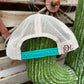 Red Dirt Hat Co. - Dosey Doe Patch - Khaki/White Unstructed